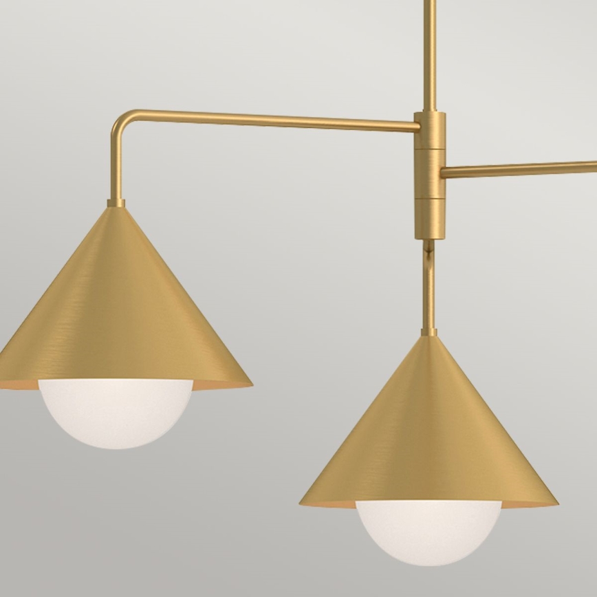 Alora Mood - Lustre com haste REMYCK 3xE27/60W/230V dourado