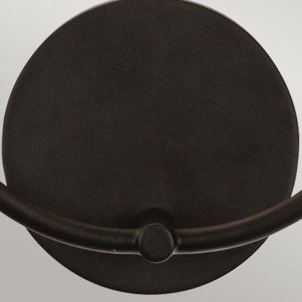 Alora Mood - Aplique de parede SYLVIA 2xE14/40W/230V preto