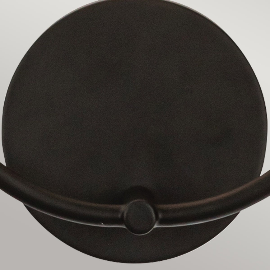 Alora Mood - Aplique de parede SYLVIA 2xE14/40W/230V preto