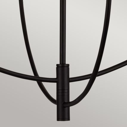 Alora Mood - Lustre de haste SYLVIA 4xE14/40W/230V preto
