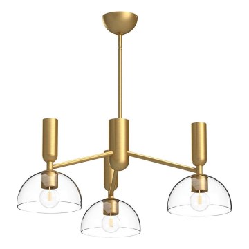 Alora Mood - Candeeiro suspenso JUDE 3xE27/60W/230V diâmetro 96,8 cm latão