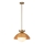 Alora Mood - Lustre com haste PERTH 1xE27/60W/230V Ø 37,5 cm dourado