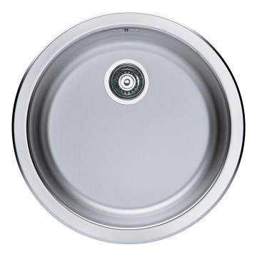 ALVEUS 1084837 - Lava-loiça de cozinha FORM diâmetro 45 cm mate aço/satin, grande outlet