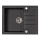ALVEUS 1090951 - Lava-loiça de cozinha ROCK 59,5x47,5 cm granito/preto