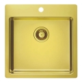 ALVEUS 1106867 - Lava-loiça de cozinha PURE 52,5x51,5 cm monarch dourado