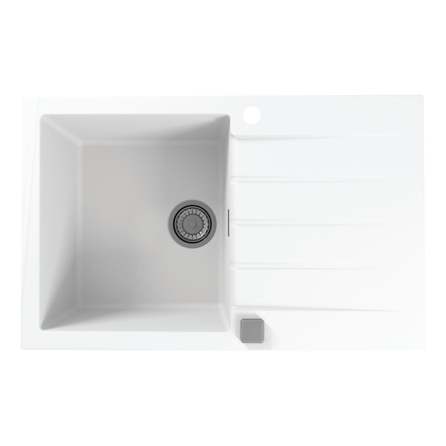 ALVEUS 1132022 - Lava-loiça de cozinha CADIT 79x50 cm granito/branco