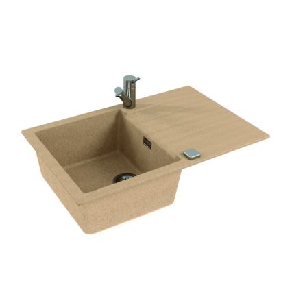 ALVEUS 1132024 - Lava-loiça de cozinha CADIT 79x50 cm granito/bege