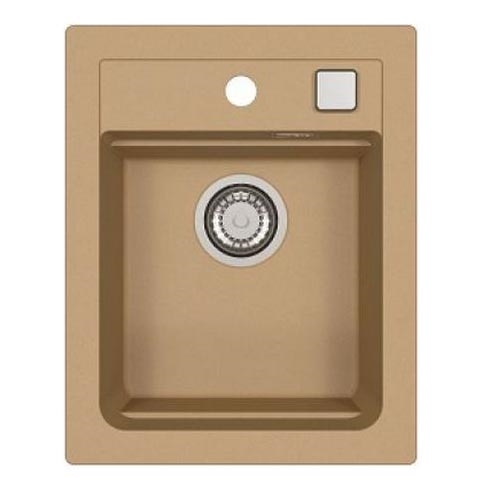 ALVEUS 1139769 - Lava-loiça de cozinha ATROX 50x40 cm granito/bege