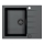 ALVEUS 1148158 - Lava-loiça de cozinha CADIT 59x50 cm granito/preto