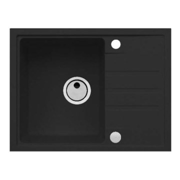 ALVEUS 1149080 - Lava-loiça de cozinha INTERMEZZO 62x48 cm granito/preto