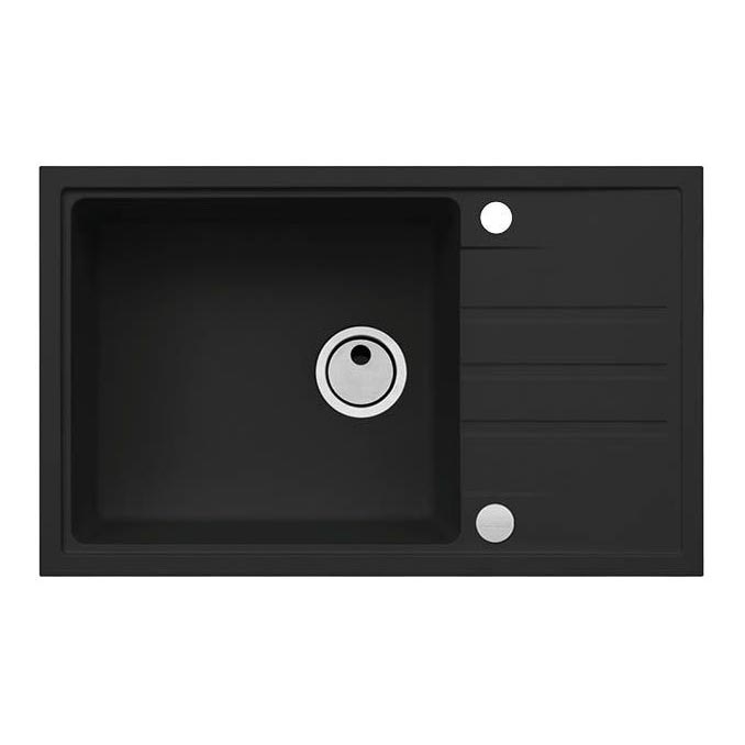 ALVEUS 1149117 - Lava-loiça de cozinha INTERMEZZO 78x48 cm granito/preto