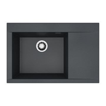 ALVEUS 1149304 - Lavatório de cozinha PURE 79x51,5 cm granito/preto