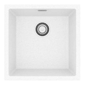 ALVEUS 1150044 - Lavatório de cozinha OMNI 45x45 cm granito/branco