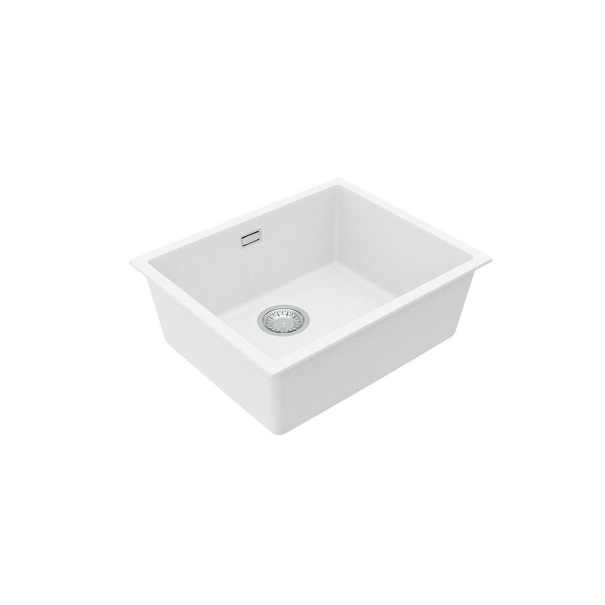 ALVEUS 1150051 - Cuba de cozinha OMNI 55x45 cm granito/branco