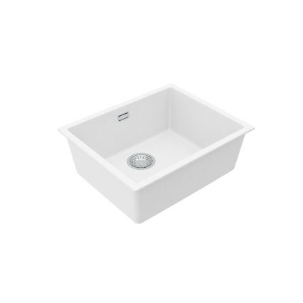 ALVEUS 1150051 - Pia de cozinha OMNI 55x45 cm granito/branco