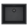 ALVEUS 1150057 - Pia de cozinha OMNI 55x45 cm granito/preto