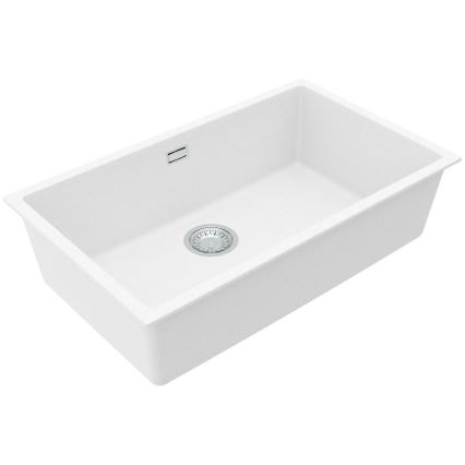 ALVEUS 1150058 - Lava-louças OMNI 75x45 cm granito/branco