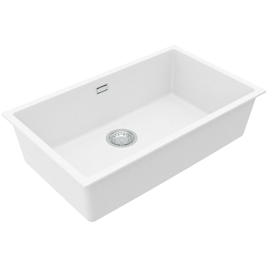 ALVEUS 1150058 - Lava-louças OMNI 75x45 cm granito/branco