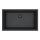 ALVEUS 1150064 - Pia de cozinha OMNI 75x45 cm granito/preto