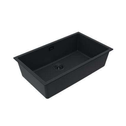 ALVEUS 1150064 - Pia de cozinha OMNI 75x45 cm granito/preto