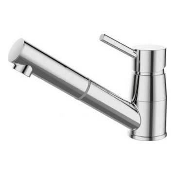 ALVEUS 1150888 - Torneira de lavatório com pulverizador extensível NANO 13,9 cm cromado brilhante