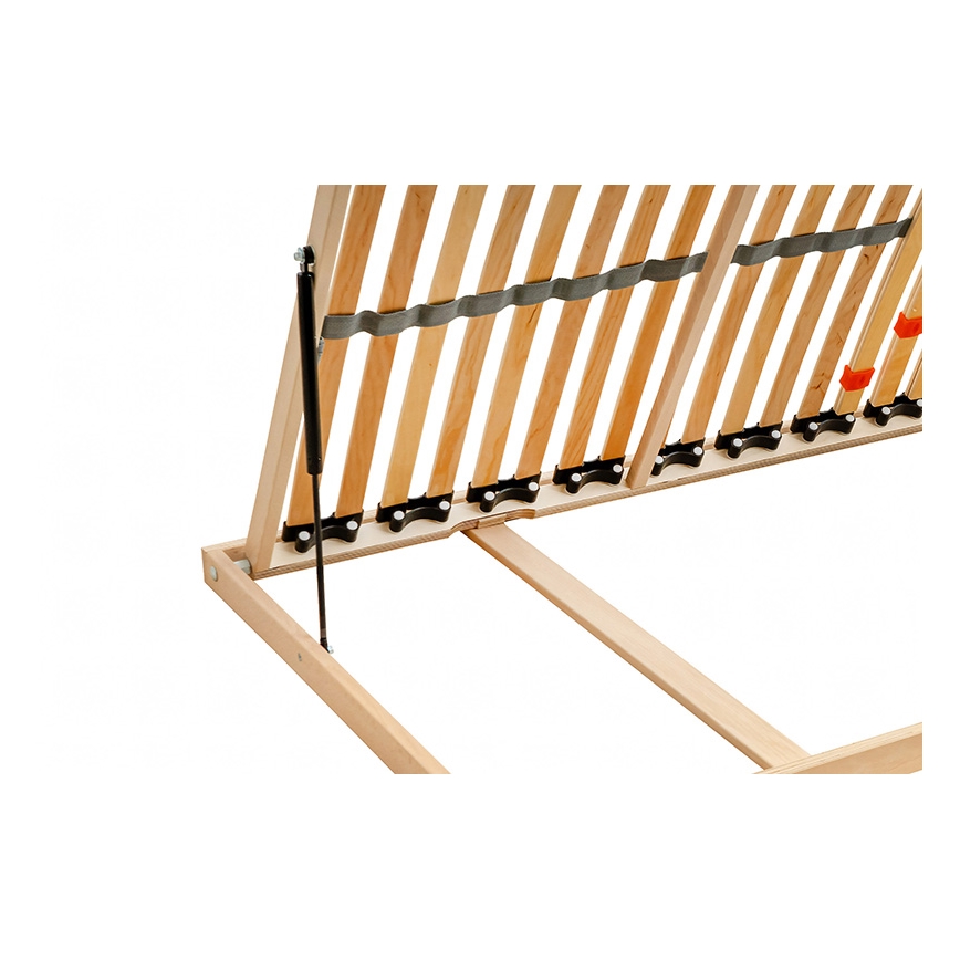 Ambiamo - Estrado de ripas flexível com abertura lateral a pistão ODENSE 90x200 cm esquerdo