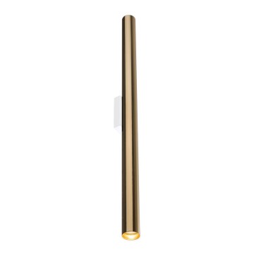 Amplex - Iluminação de parede 2xGU10-MR11/15W/230V branco/latão
