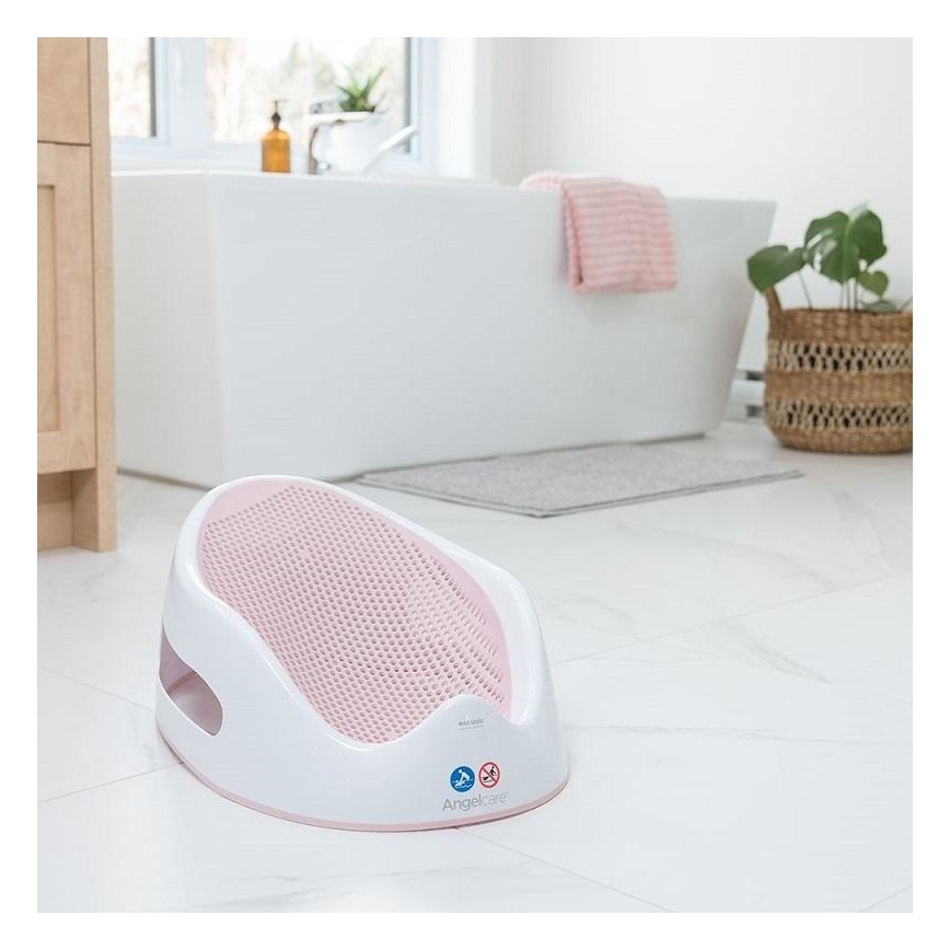 Angelcare - Espreguiçadeira de banho Rosa