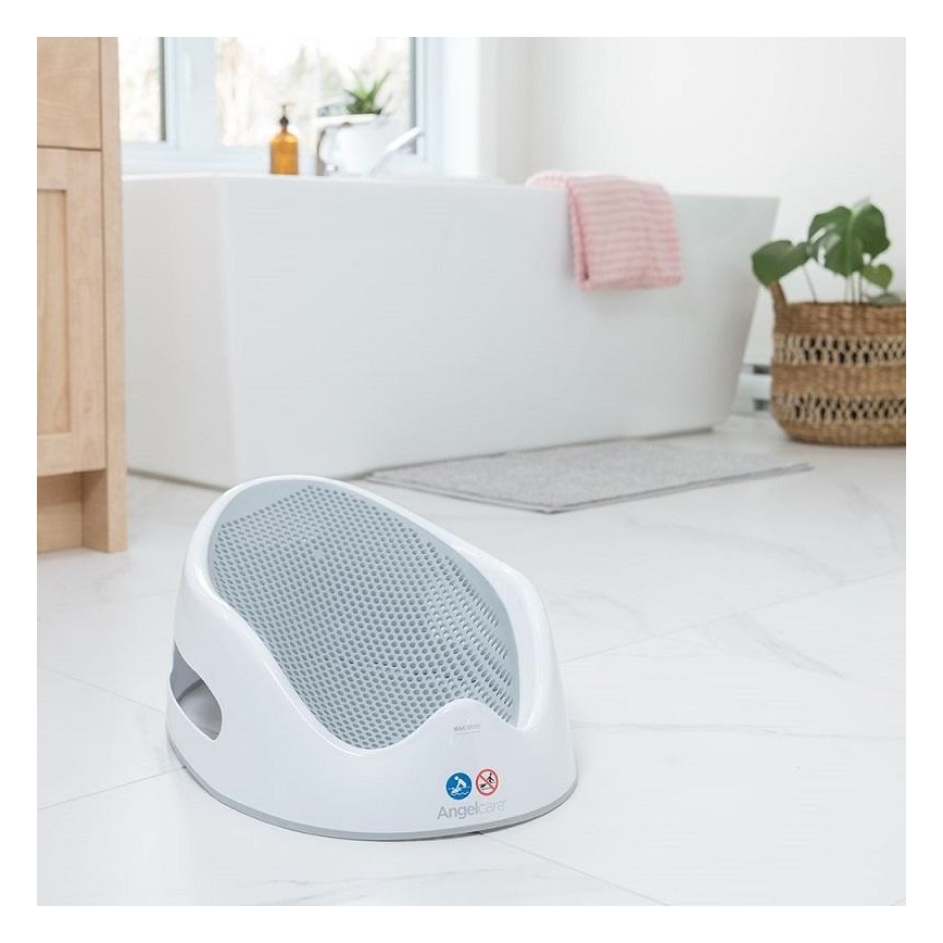 Angelcare - Espreguiçadeira para banheira Cinza Claro