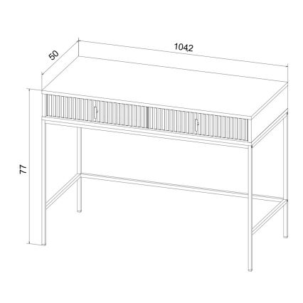 Aparador SUE verde/preto