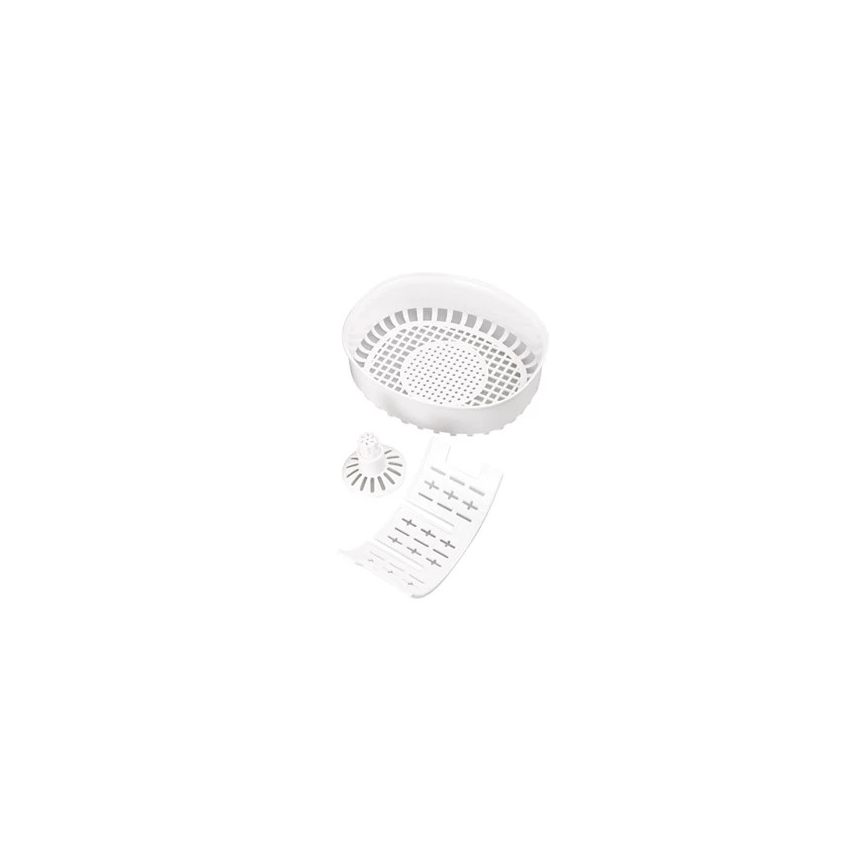 Aparelho de limpeza ultrassónico 50W/230V 0,75 l branco