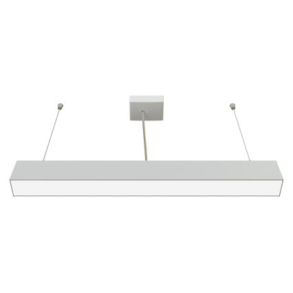 APLED - Candelabro suspenso LED LOOK LED/23W/230V 4000K 60 cm prateado