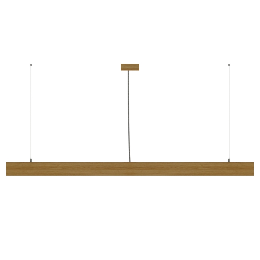 APLED - Candelabro suspenso LED LOOK LED/48W/230V 4000K 150 cm carvalho