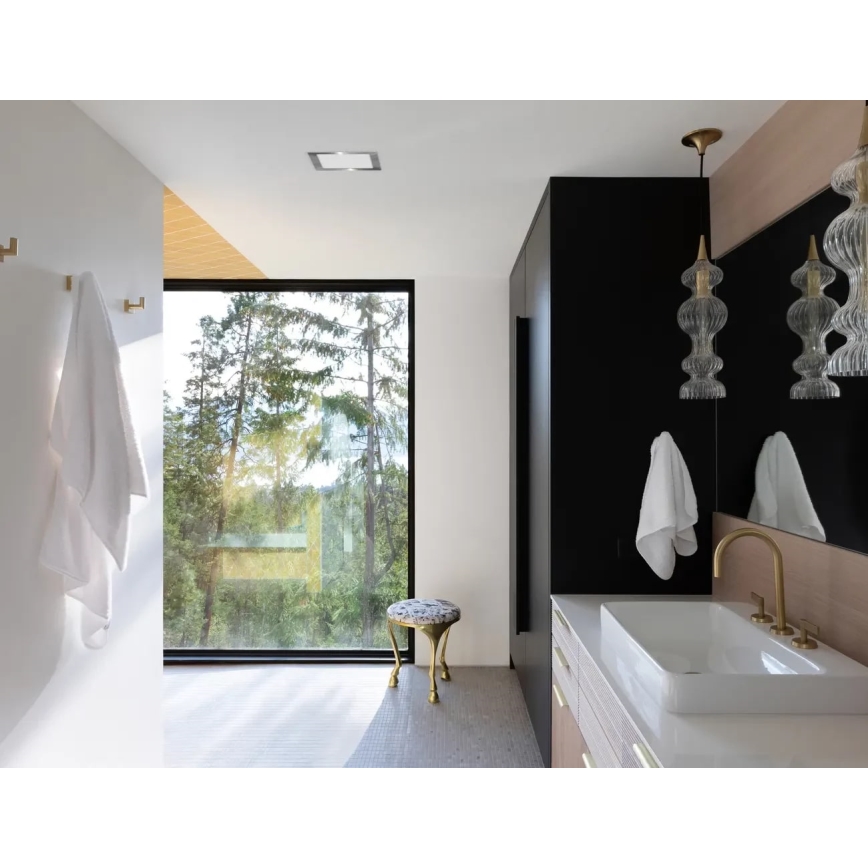 APLED - Foco de encastrar de casa de banho LED SQUARE LED/18W/230V IP41 220x220 mm