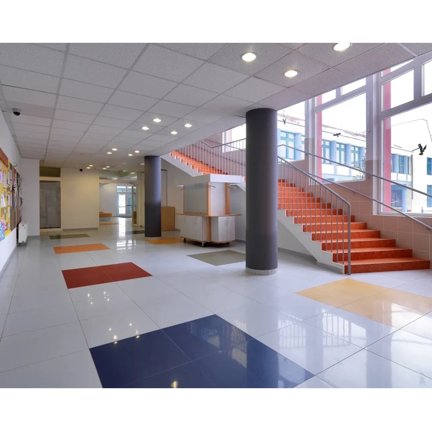 APLED - Foco de encastrar LED para casa de banho  RONDO LED/24W/230V IP40 diâmetro 30 cm cromado mate