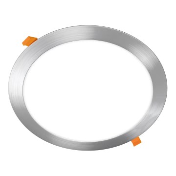 APLED - Foco de encastrar LED para casa de banho  RONDO LED/24W/230V IP40 diâmetro 30 cm cromado mate