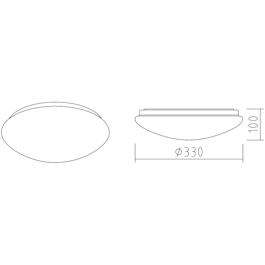 APLED - Iluminação do teto de casa de banho LED com sensor LENS LED/16W/230V IP44 2700-6500K