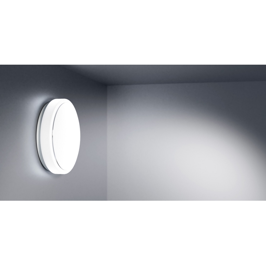 APLED - Iluminação de teto LED com sensor LENS R TRICOLOR LED/18W/230V IP44 2700 - 6500K 1210lm