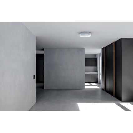 APLED - Iluminação de teto LED com sensor LENS R TRICOLOR LED/18W/230V IP44 2700 - 6500K 1210lm