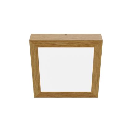 APLED - Iluminação de teto LED QUADRA LED/24W/230V carvalho