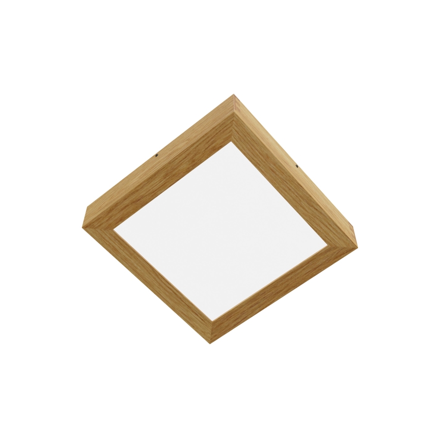 APLED - Iluminação de teto LED QUADRA LED/24W/230V carvalho