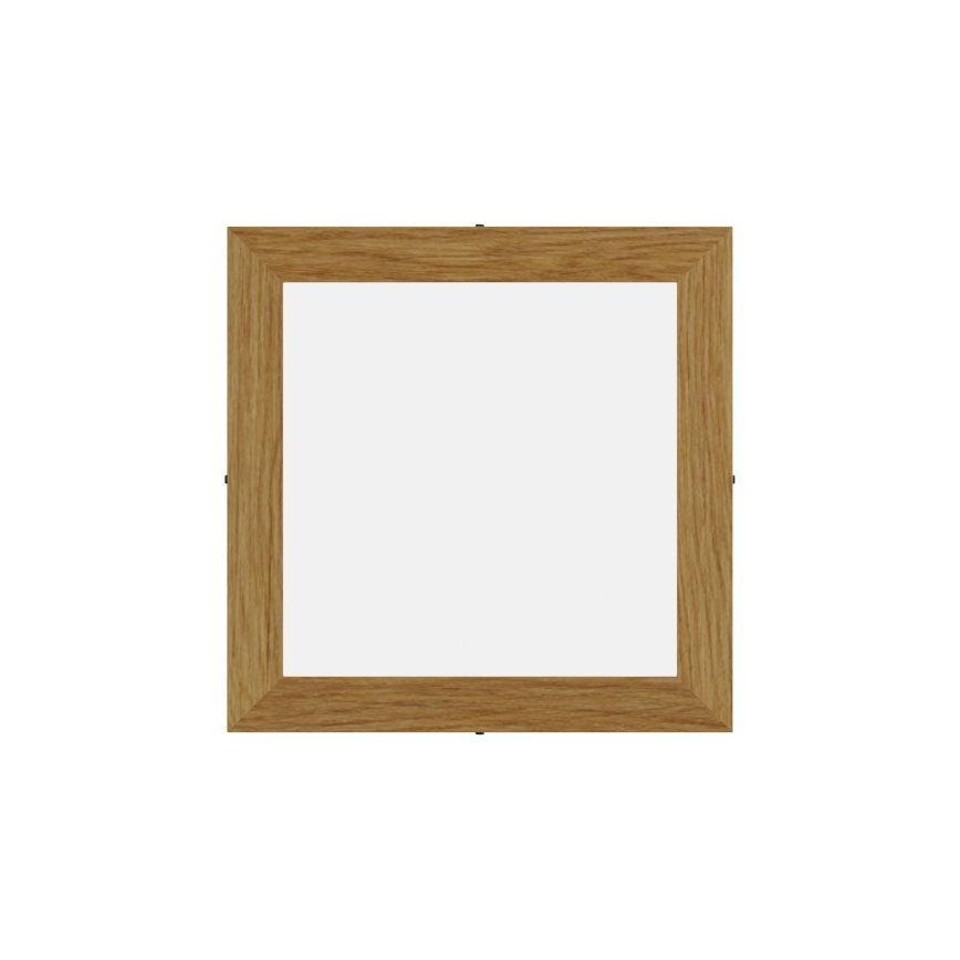 APLED - Iluminação de teto LED QUADRA LED/24W/230V carvalho