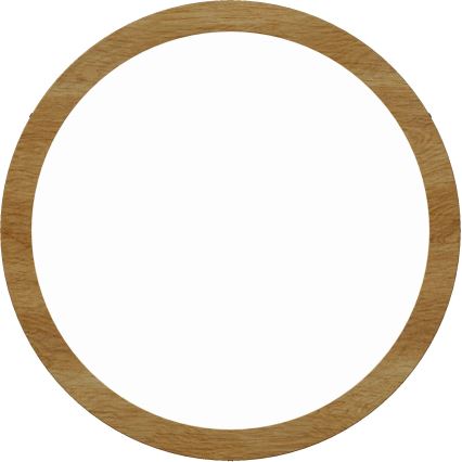 APLED - Iluminação de teto LED RONDO LED/48W/230V d. 50 cm carvalho