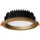APLED - Foco de encastrar LED RONDO WOODLINE LED/6W/230V 3000K diâmetro 15 cm carvalho madeira maciça
