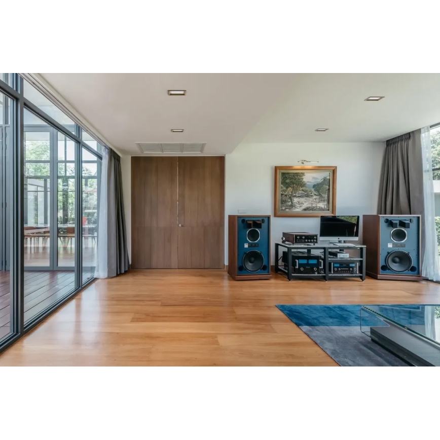 APLED - Foco de encastrar LED SQUARE WOODLINE LED/12W/230V 3000K 17x17 cm carvalho madeira maciça