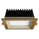 APLED - Foco de encastrar LED SQUARE WOODLINE LED/6W/230V 3000K 12x12 cm cinza madeira maciça
