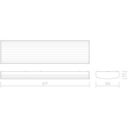 APLED - LED Iluminação fluorescente EeL LED/18W/230V 4000K 2000lm