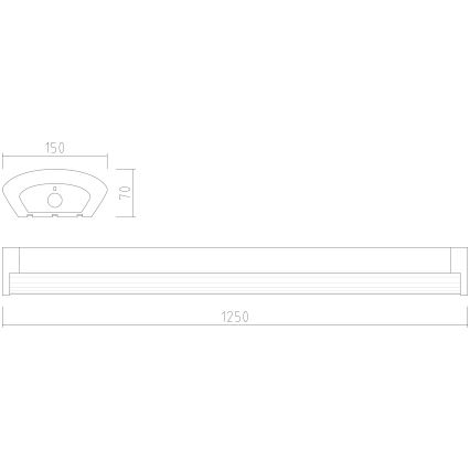 APLED - LED Iluminação integrada TROUT LED/36W/230V 4000K