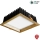 APLED - Luminária de embutir LED SQUARE WOODLINE LED/12W/230V 3000K 17x17 cm freixo maciço