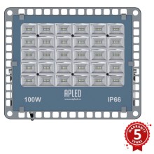 APLED - Luz de inundação LED de exterior PRO LED/100W/230V IP66 10000lm 6000K
